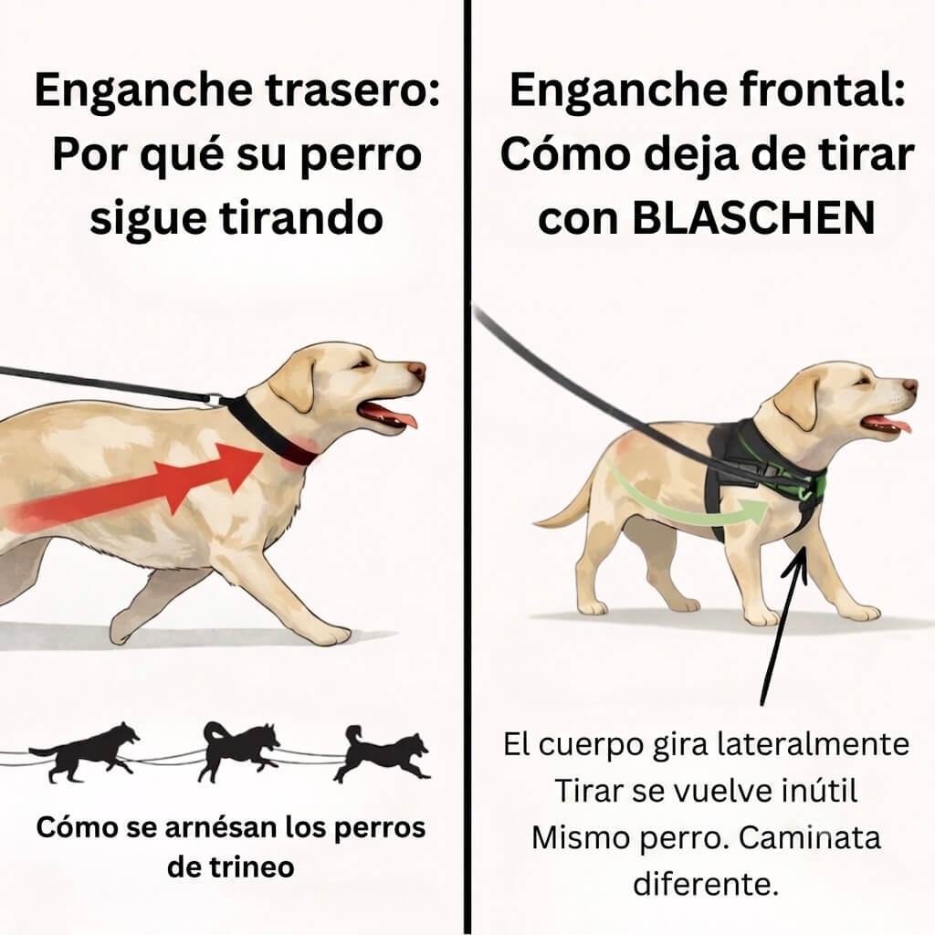BLASCHEN Arnés Antitirones para Perros