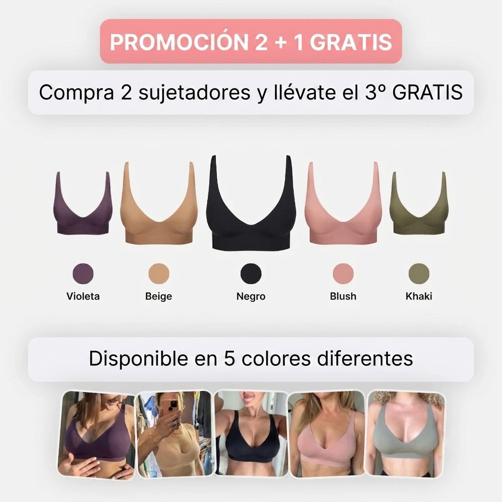 Sujetador Blaschen Sin Costuras ni Aros – Comodidad Total