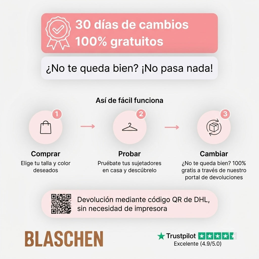 Sujetador Blaschen Sin Costuras ni Aros – Comodidad Total