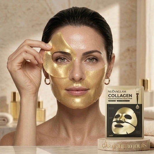 NuovaGlam™ - Masque hydrogel au collagène doré