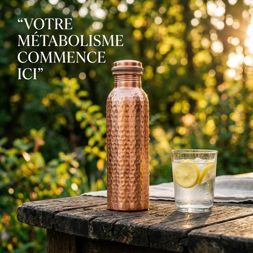 Gourde en Cuivre Blaschen™ — Brûle les Graisses & Booste le Métabolisme Naturellement