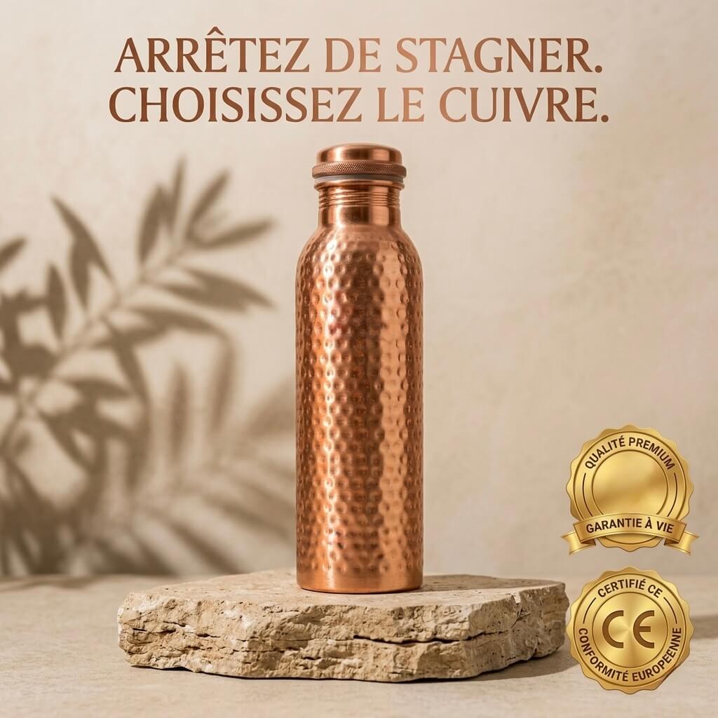 Gourde en Cuivre Blaschen™ — Brûle les Graisses & Booste le Métabolisme Naturellement
